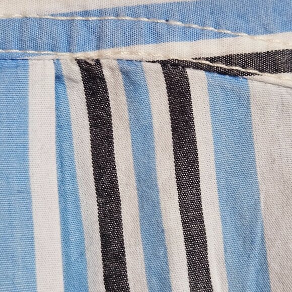 We The Free Woman Shirt/Dress Stripe XL Coastal Boho Oversized Romantic Western - Picture 7 of 16